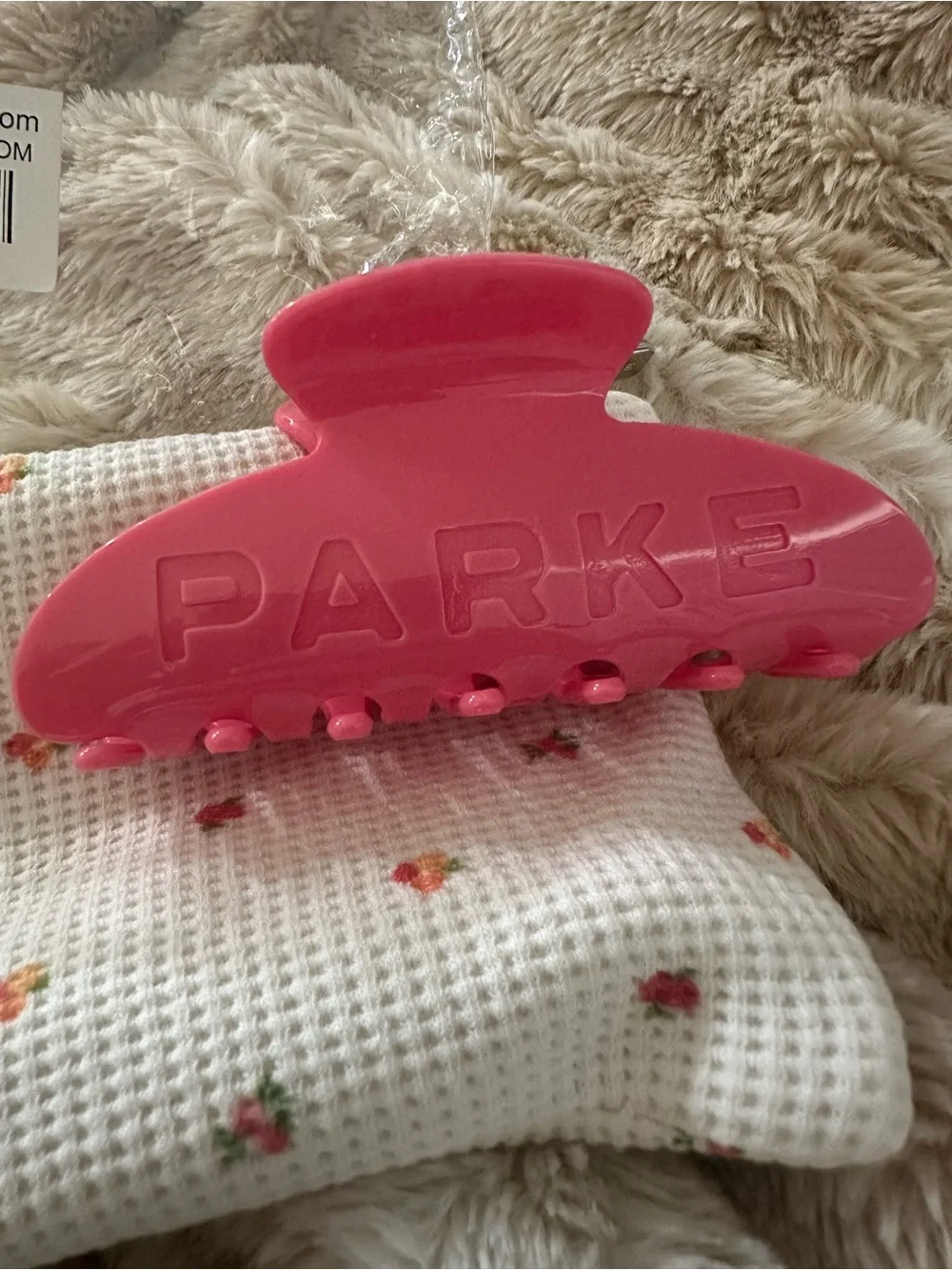NEW PARKE claw clip and bag - BLOOM